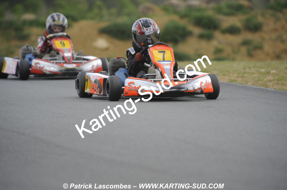 19/04/2009 : 1ère manche du Championnat Régional Aquitain à Layrac (photos Patrick Lascombes) 2009 — karting