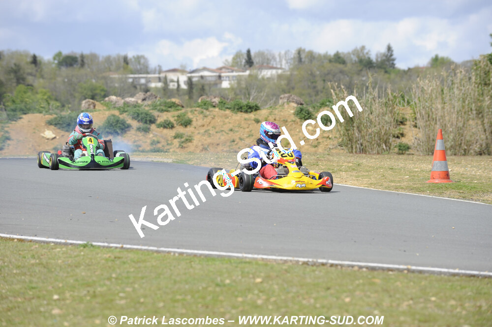19/04/2009 : 1ère manche du Championnat Régional Aquitain à Layrac (photos Patrick Lascombes) 2009 — karting