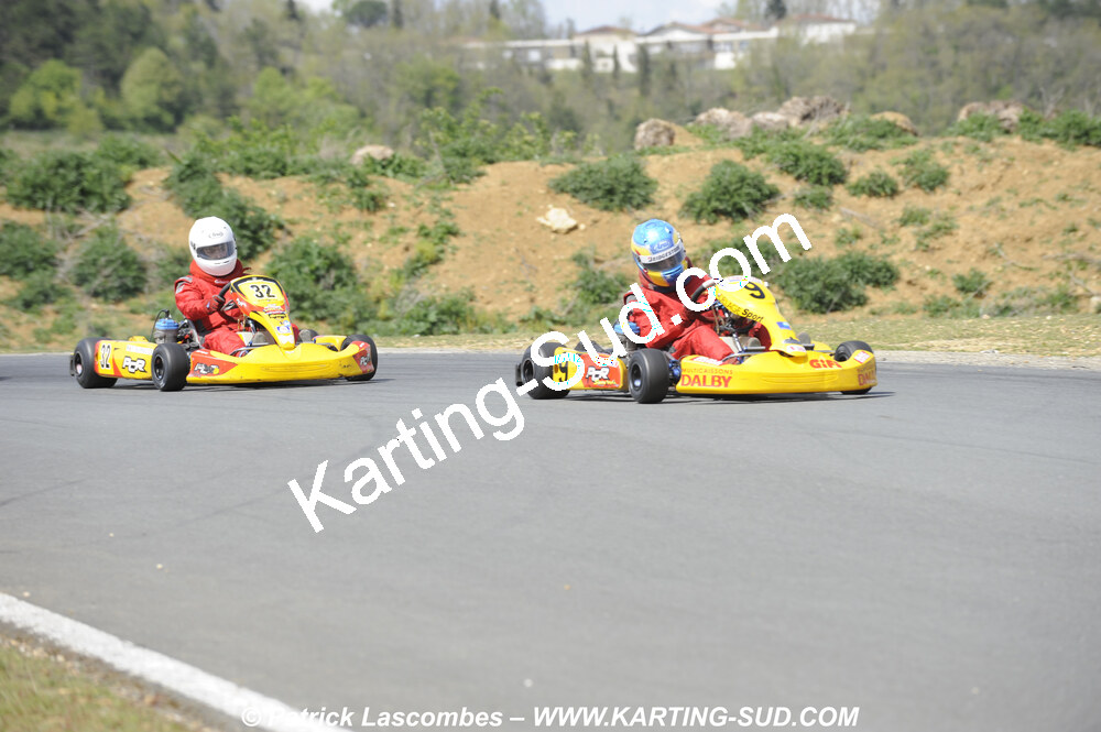 19/04/2009 : 1ère manche du Championnat Régional Aquitain à Layrac (photos Patrick Lascombes) 2009 — karting