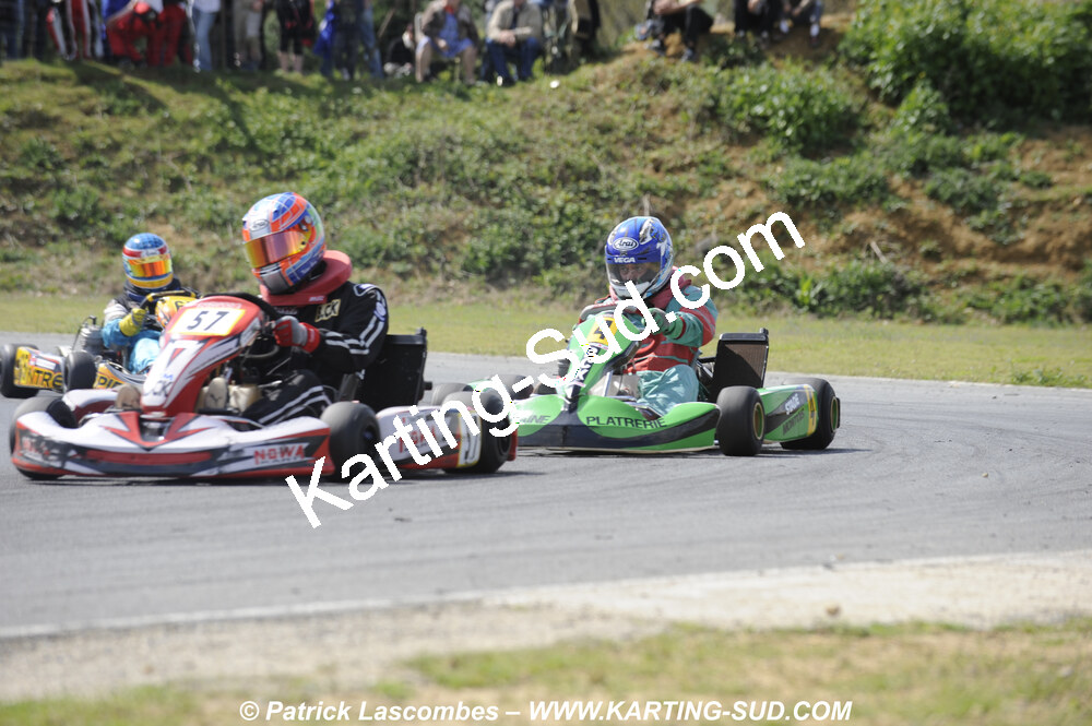 19/04/2009 : 1ère manche du Championnat Régional Aquitain à Layrac (photos Patrick Lascombes) 2009 — karting