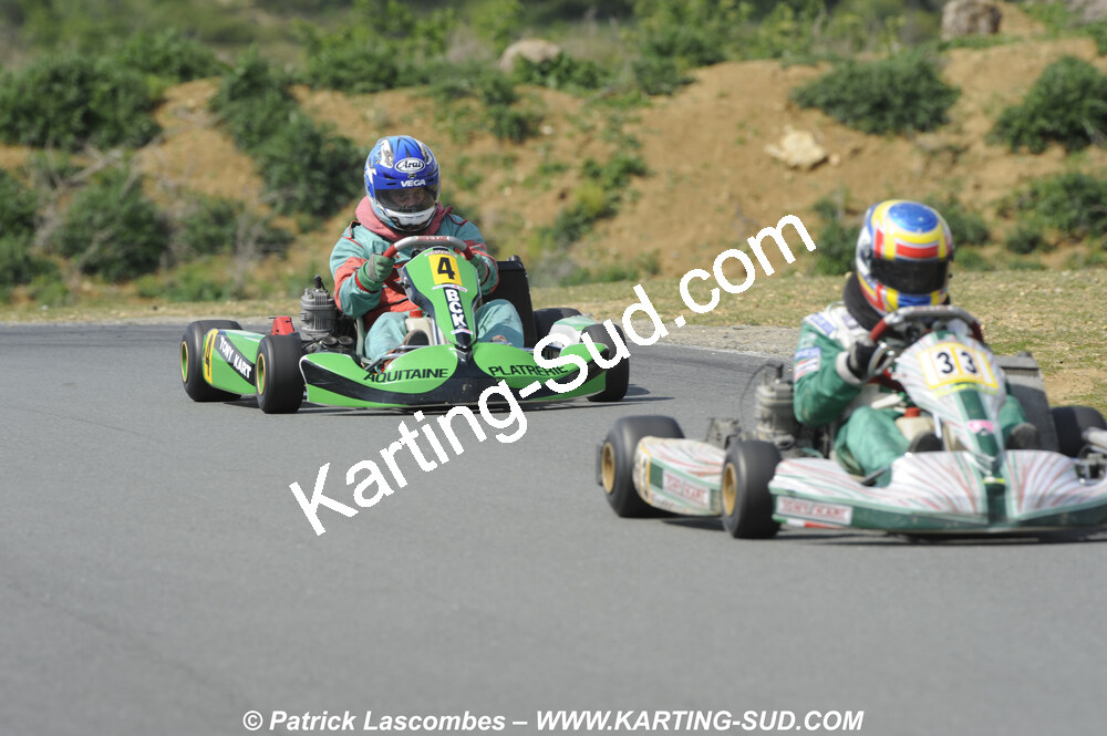 19/04/2009 : 1ère manche du Championnat Régional Aquitain à Layrac (photos Patrick Lascombes) 2009 — karting