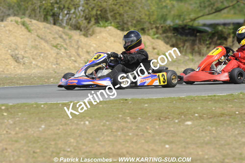 19/04/2009 : 1ère manche du Championnat Régional Aquitain à Layrac (photos Patrick Lascombes) 2009 — karting