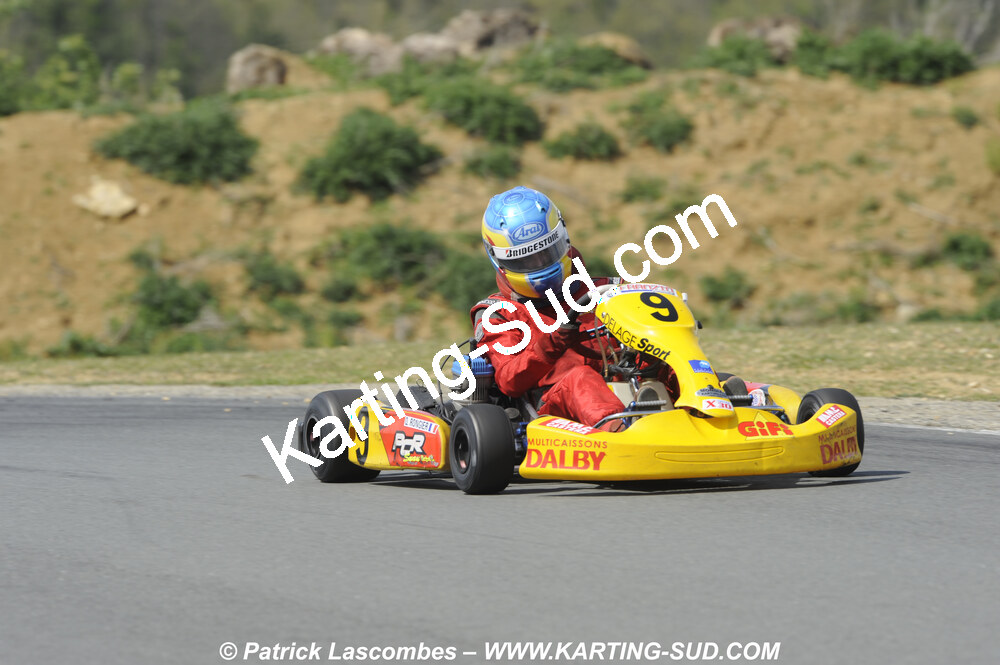 19/04/2009 : 1ère manche du Championnat Régional Aquitain à Layrac (photos Patrick Lascombes) 2009 — karting