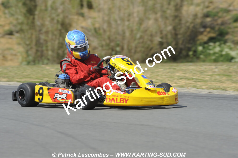 19/04/2009 : 1ère manche du Championnat Régional Aquitain à Layrac (photos Patrick Lascombes) 2009 — karting