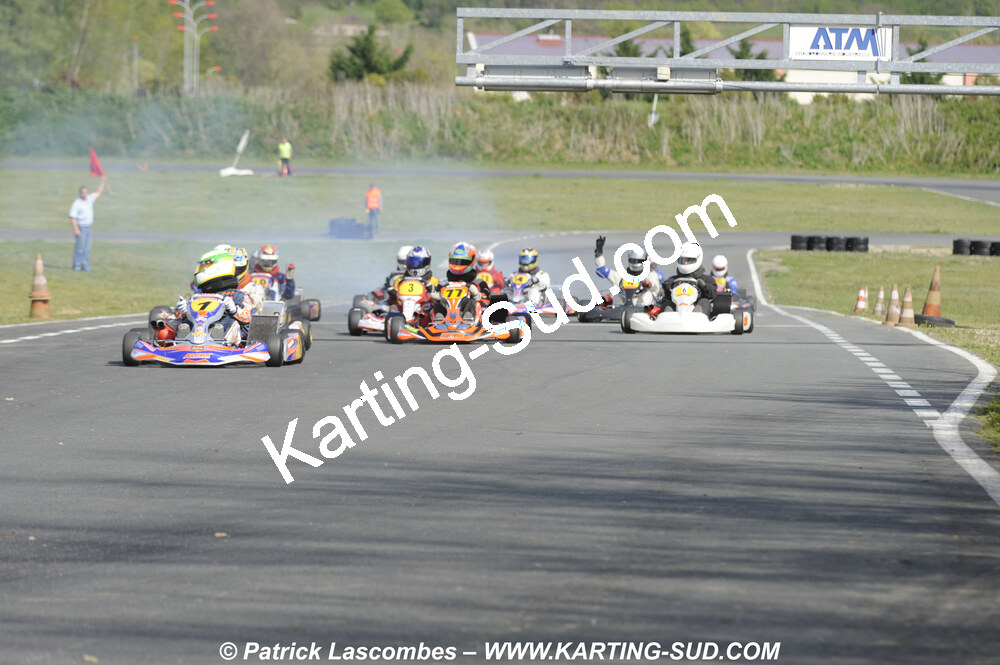 19/04/2009 : 1ère manche du Championnat Régional Aquitain à Layrac (photos Patrick Lascombes) 2009 — karting