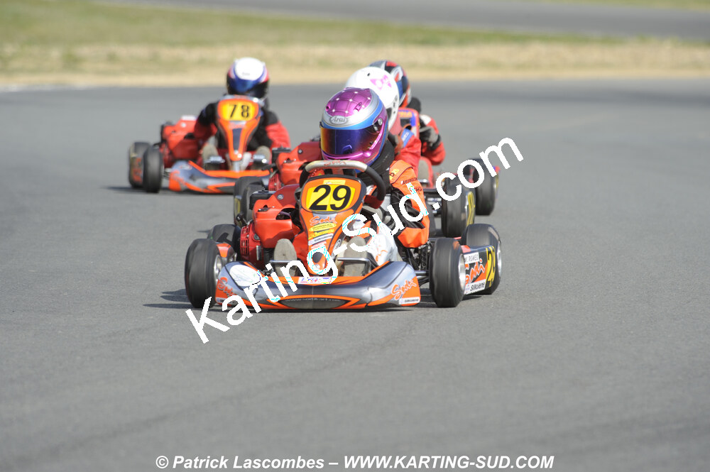 19/04/2009 : 1ère manche du Championnat Régional Aquitain à Layrac (photos Patrick Lascombes) 2009 — karting