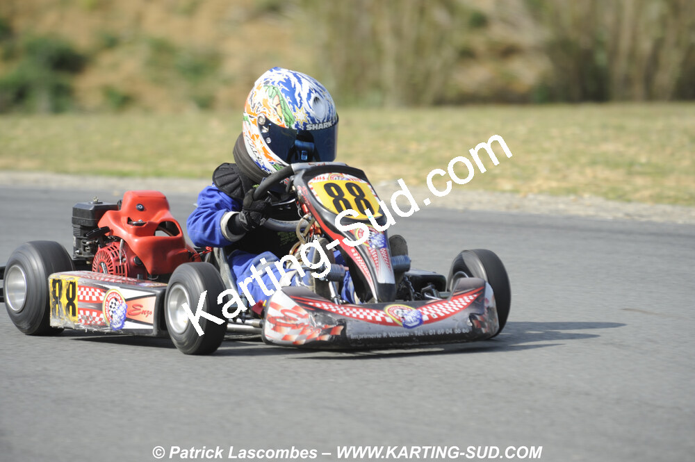 19/04/2009 : 1ère manche du Championnat Régional Aquitain à Layrac (photos Patrick Lascombes) 2009 — karting