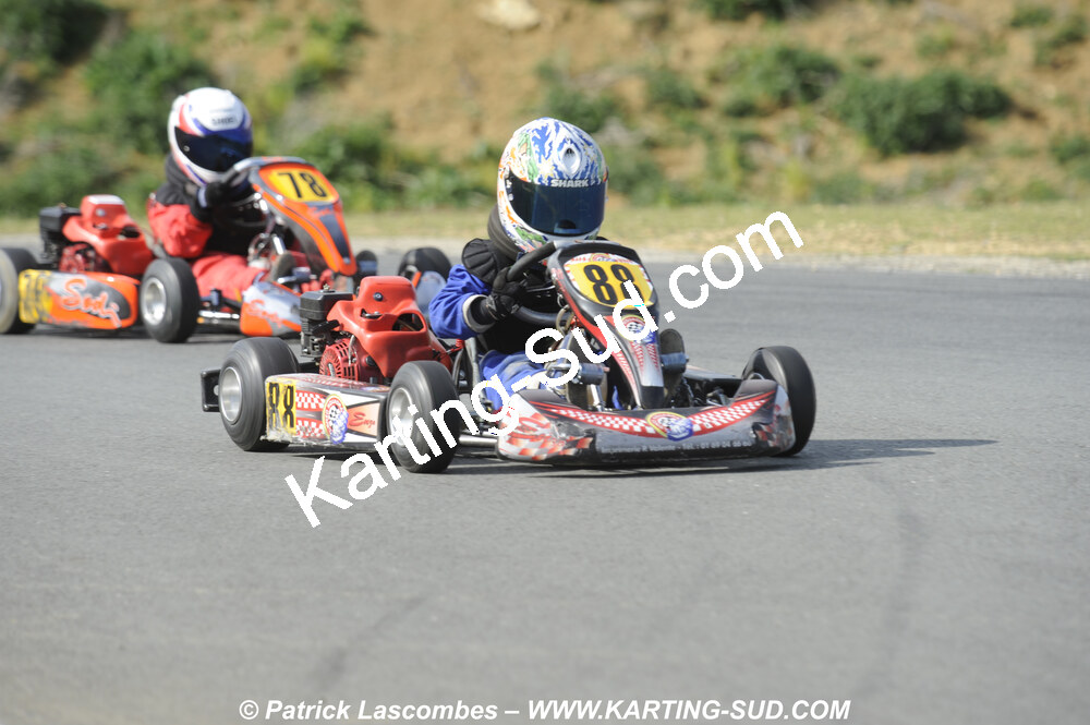 19/04/2009 : 1ère manche du Championnat Régional Aquitain à Layrac (photos Patrick Lascombes) 2009 — karting