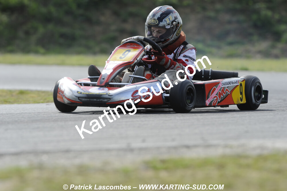 19/04/2009 : 1ère manche du Championnat Régional Aquitain à Layrac (photos Patrick Lascombes) 2009 — karting