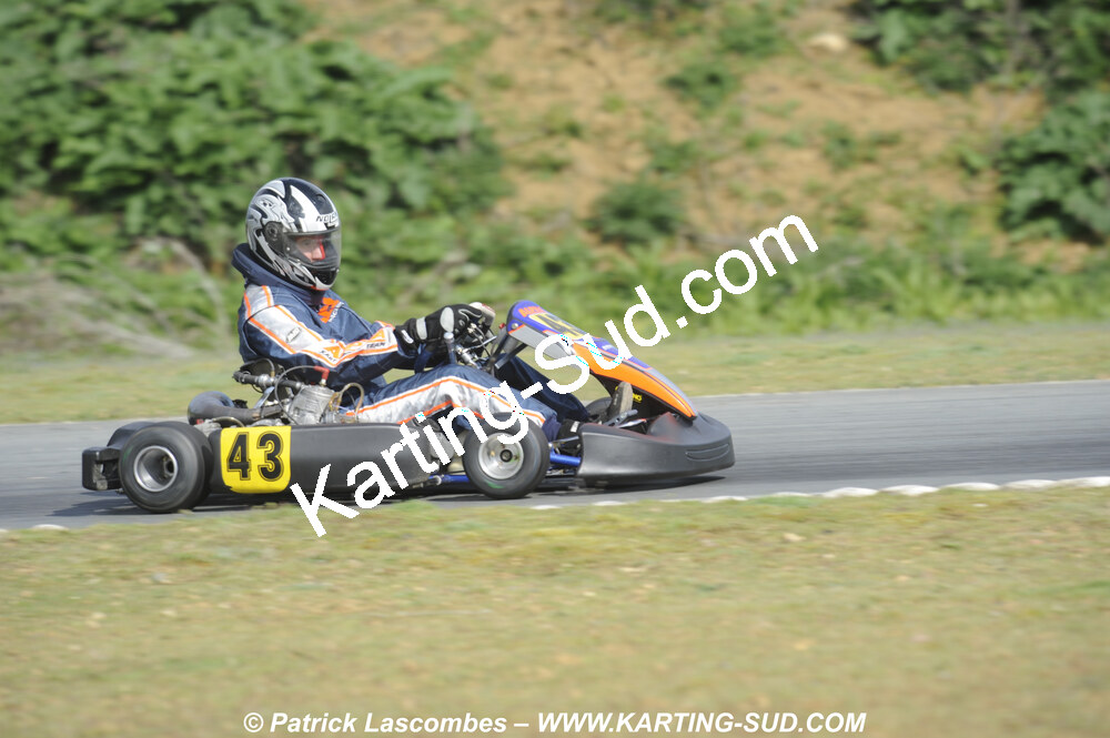 19/04/2009 : 1ère manche du Championnat Régional Aquitain à Layrac (photos Patrick Lascombes) 2009 — karting