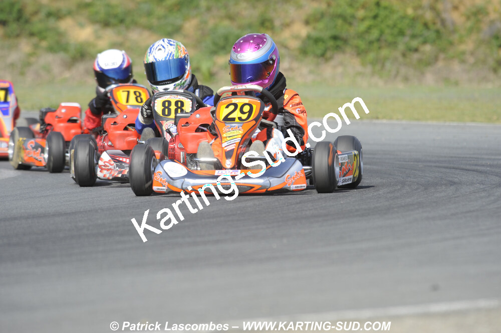 19/04/2009 : 1ère manche du Championnat Régional Aquitain à Layrac (photos Patrick Lascombes) 2009 — karting