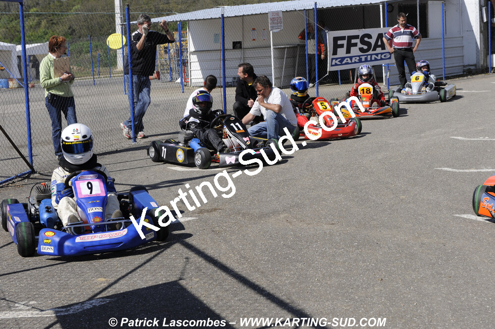 19/04/2009 : 1ère manche du Championnat Régional Aquitain à Layrac (photos Patrick Lascombes) 2009 — karting