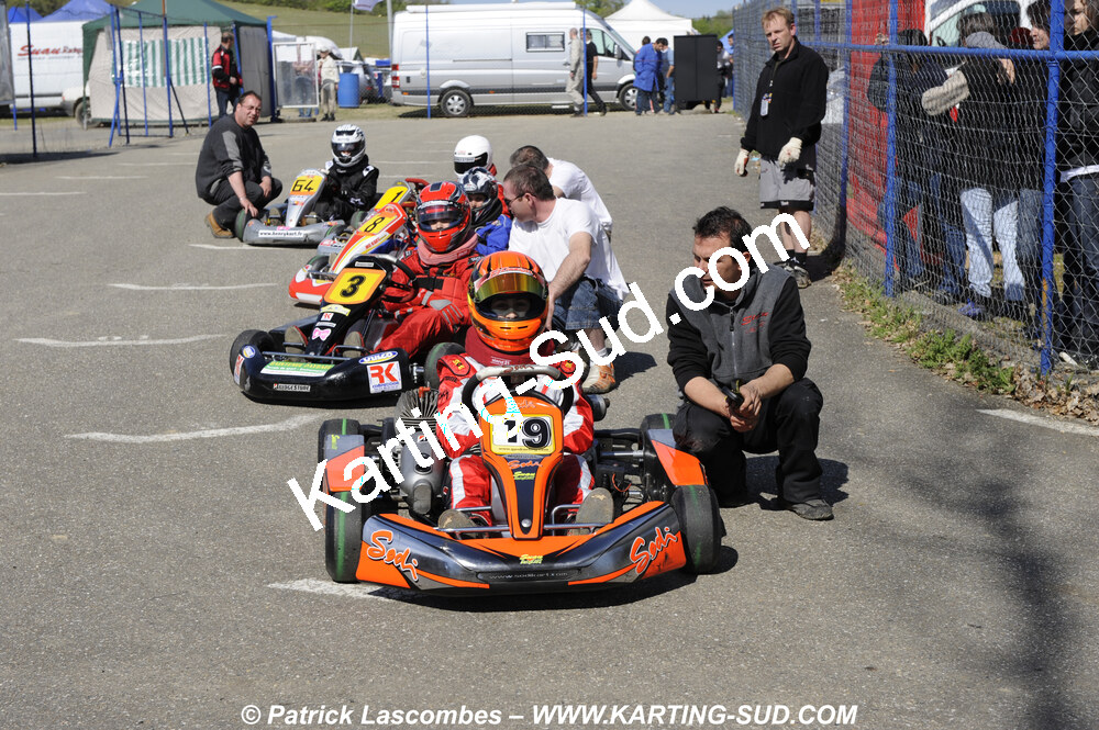 19/04/2009 : 1ère manche du Championnat Régional Aquitain à Layrac (photos Patrick Lascombes) 2009 — karting