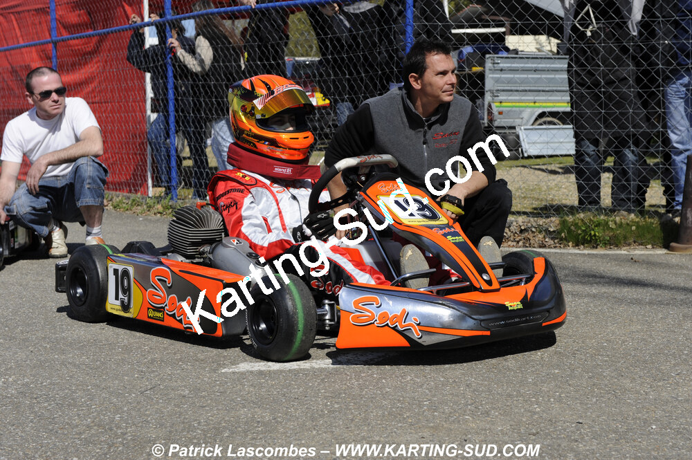19/04/2009 : 1ère manche du Championnat Régional Aquitain à Layrac (photos Patrick Lascombes) 2009 — karting