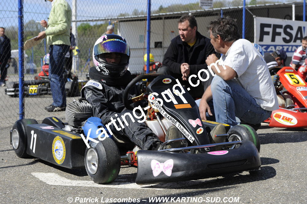 19/04/2009 : 1ère manche du Championnat Régional Aquitain à Layrac (photos Patrick Lascombes) 2009 — karting