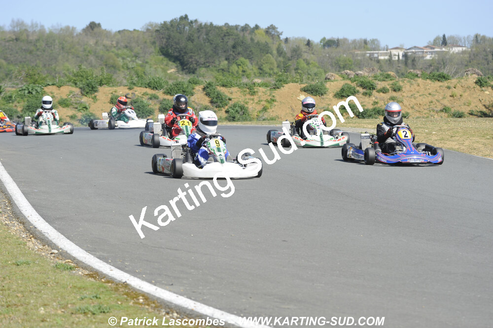 19/04/2009 : 1ère manche du Championnat Régional Aquitain à Layrac (photos Patrick Lascombes) 2009 — karting