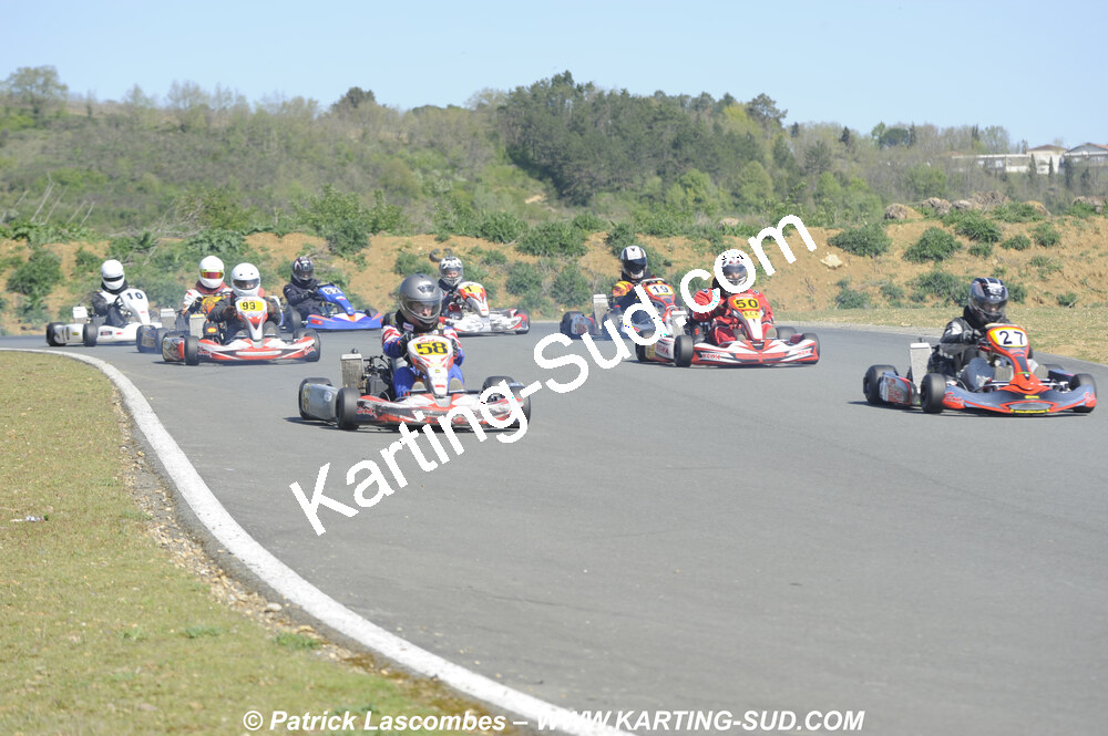 19/04/2009 : 1ère manche du Championnat Régional Aquitain à Layrac (photos Patrick Lascombes) 2009 — karting