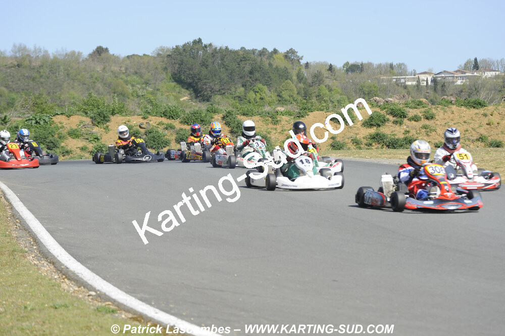19/04/2009 : 1ère manche du Championnat Régional Aquitain à Layrac (photos Patrick Lascombes) 2009 — karting