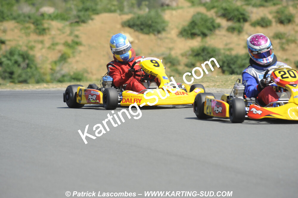 19/04/2009 : 1ère manche du Championnat Régional Aquitain à Layrac (photos Patrick Lascombes) 2009 — karting