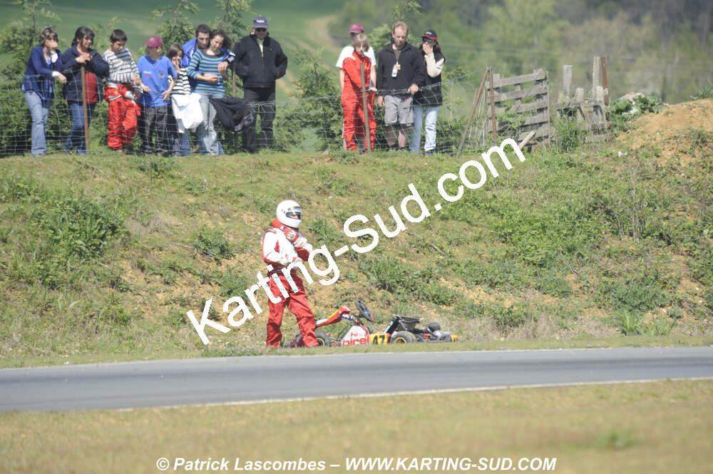 19/04/2009 : 1ère manche du Championnat Régional Aquitain à Layrac (photos Patrick Lascombes) 2009 — karting