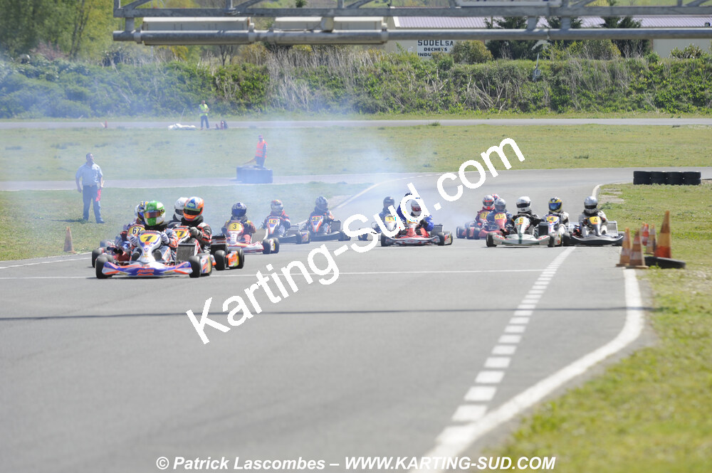 19/04/2009 : 1ère manche du Championnat Régional Aquitain à Layrac (photos Patrick Lascombes) 2009 — karting
