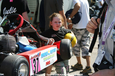 Ines POLI — 03/05/2009 : 1ère Kart Cup de La Grande Motte (photos Yanching Tan) 2009 — karting