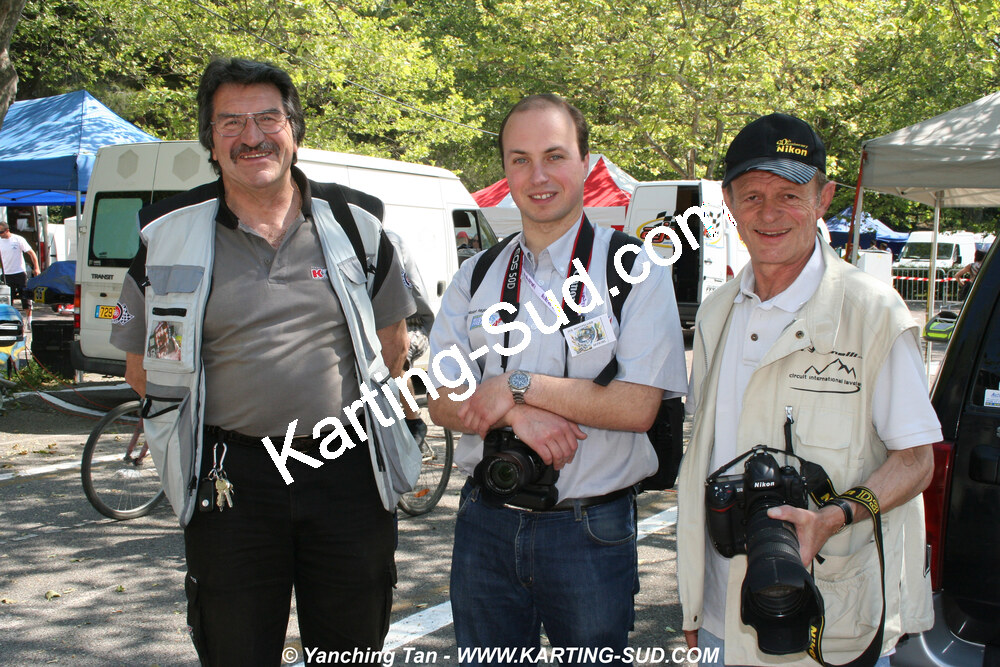 Jean-Claude CONSTANS, Patrick LASCOMBES, Stéphane AGNUS — 03/05/2009 : 1ère Kart Cup de La Grande Motte (photos Yanching Tan) 2009 — karting