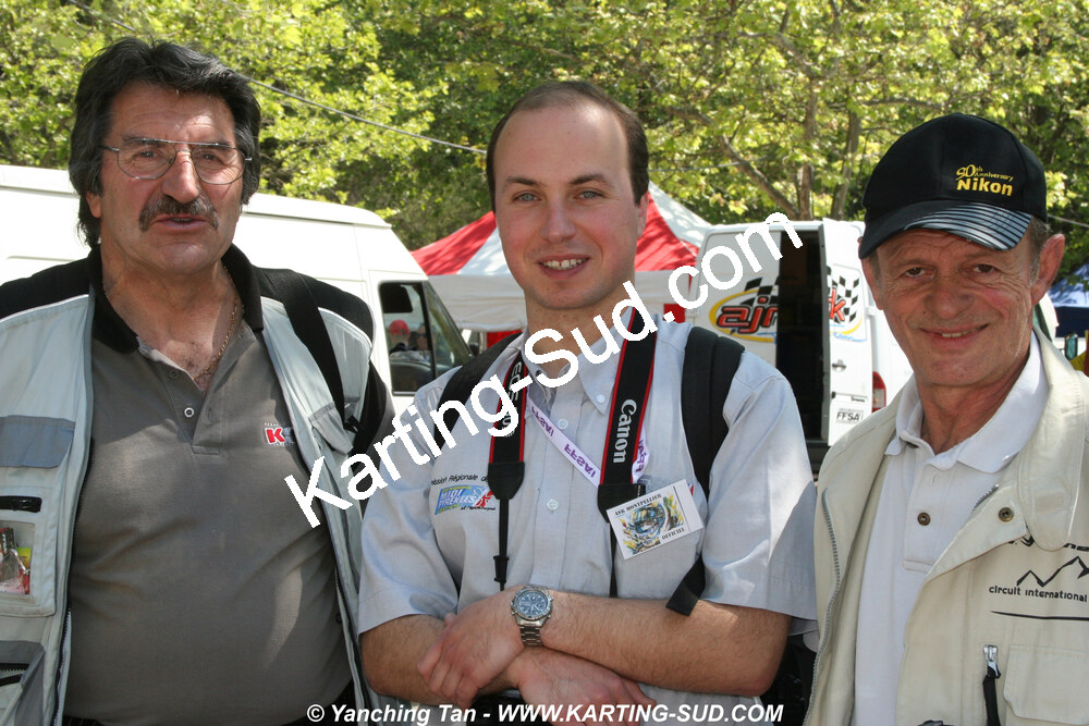 Jean-Claude CONSTANS, Patrick LASCOMBES, Stéphane AGNUS — 03/05/2009 : 1ère Kart Cup de La Grande Motte (photos Yanching Tan) 2009 — karting