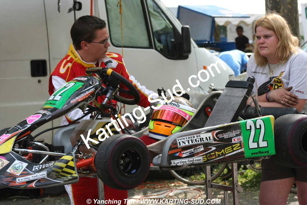 Elise PINEL — 03/05/2009 : 1ère Kart Cup de La Grande Motte (photos Yanching Tan) 2009 — karting