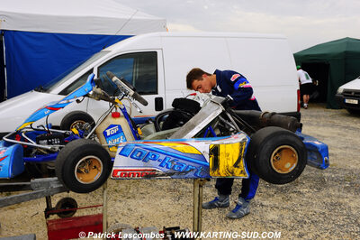 24/05/2009 : 3ème manche du Championnat Régional Aquitain à Saint-Genis (photos Patrick Lascombes) 2009 — karting