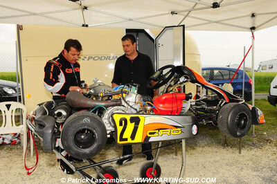 24/05/2009 : 3ème manche du Championnat Régional Aquitain à Saint-Genis (photos Patrick Lascombes) 2009 — karting