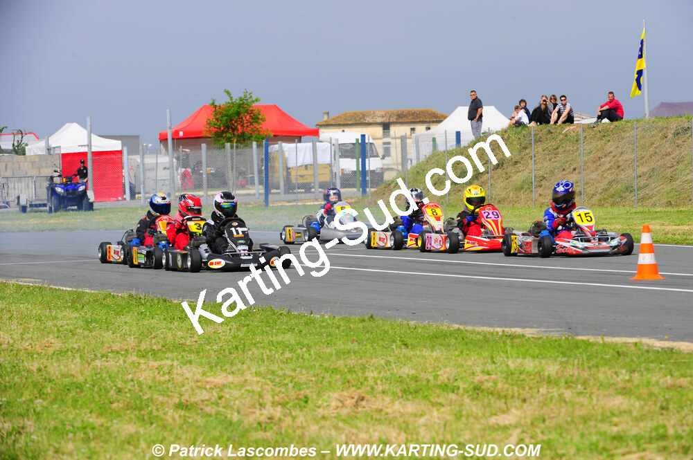 24/05/2009 : 3ème manche du Championnat Régional Aquitain à Saint-Genis (photos Patrick Lascombes) 2009 — karting