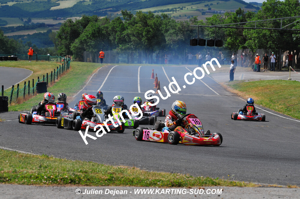 31/05/2009 : 3ème manche du Championnat du Sud 2009 à Belmont sur Rance (photos Julien Dejean) 2009 — karting