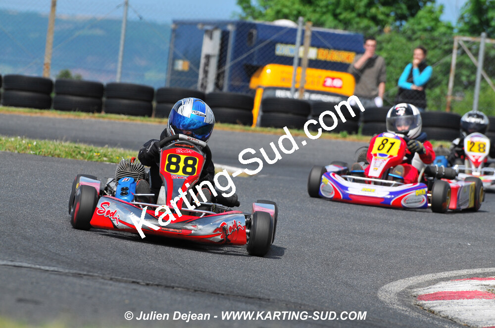 31/05/2009 : 3ème manche du Championnat du Sud 2009 à Belmont sur Rance (photos Julien Dejean) 2009 — karting