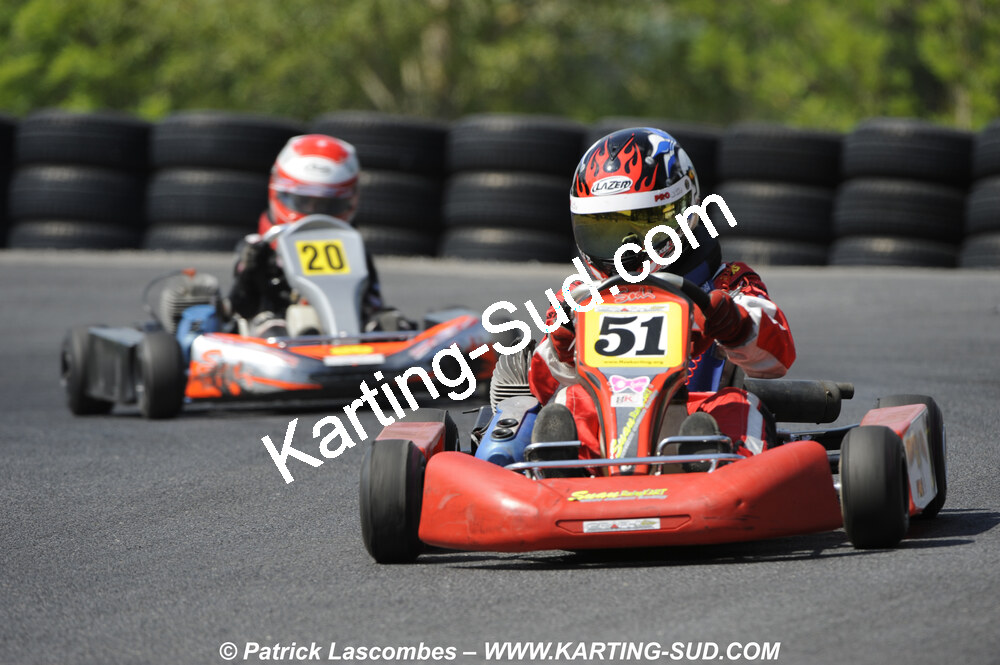 31/05/2009 : 3ème manche du Championnat du Sud 2009 à Belmont sur Rance (photos Patrick Lascombes) 2009 — karting