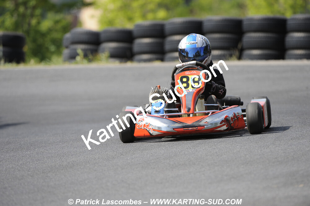 31/05/2009 : 3ème manche du Championnat du Sud 2009 à Belmont sur Rance (photos Patrick Lascombes) 2009 — karting