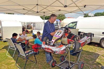 14/06/2009 : 4ème manche du Championnat Régional Aquitain à Layrac (photos Patrick Lascombes) 2009 — karting