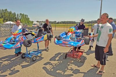 14/06/2009 : 4ème manche du Championnat Régional Aquitain à Layrac (photos Patrick Lascombes) 2009 — karting