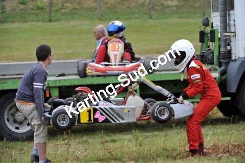 14/06/2009 : 4ème manche du Championnat Régional Aquitain à Layrac (photos Patrick Lascombes) 2009 — karting