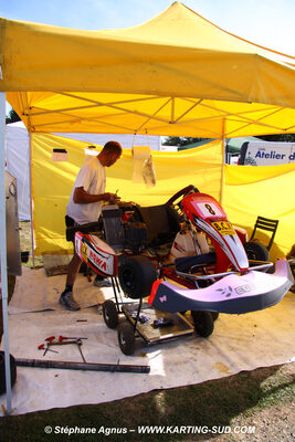 11 & 12/07/2009 : Coupe de France Minikart et Féminin à Layrac (photos Stéphane Agnus) 2009 — karting