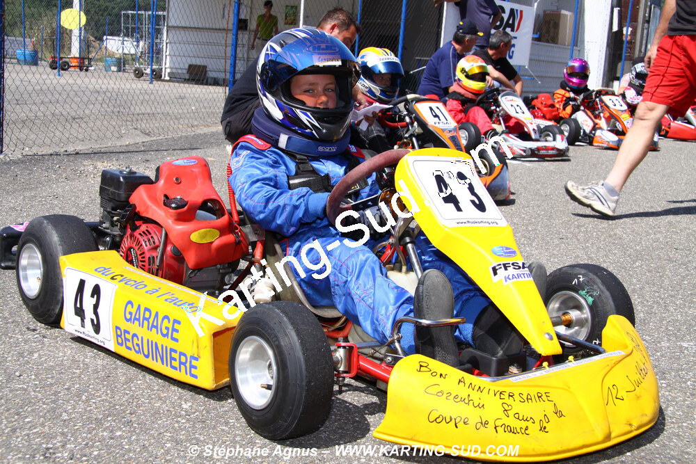 11 & 12/07/2009 : Coupe de France Minikart et Féminin à Layrac (photos Stéphane Agnus) 2009 — karting