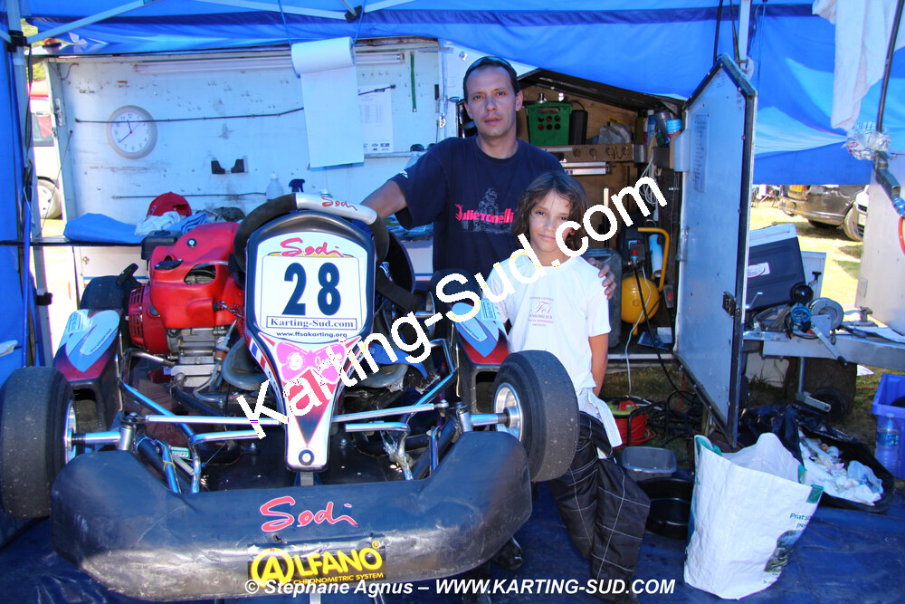 11 & 12/07/2009 : Coupe de France Minikart et Féminin à Layrac (photos Stéphane Agnus) 2009 — karting