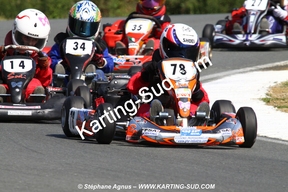 11 & 12/07/2009 : Coupe de France Minikart et Féminin à Layrac (photos Stéphane Agnus) 2009 — karting