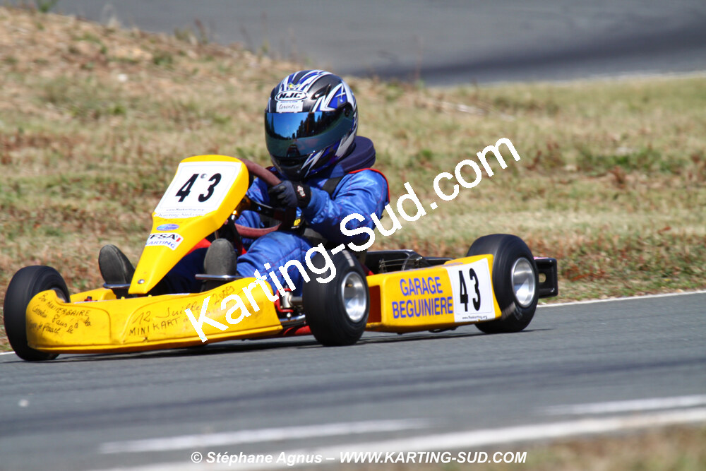 11 & 12/07/2009 : Coupe de France Minikart et Féminin à Layrac (photos Stéphane Agnus) 2009 — karting
