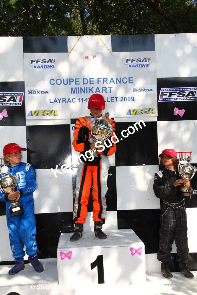 11 & 12/07/2009 : Coupe de France Minikart et Féminin à Layrac (photos Stéphane Agnus) 2009 — karting