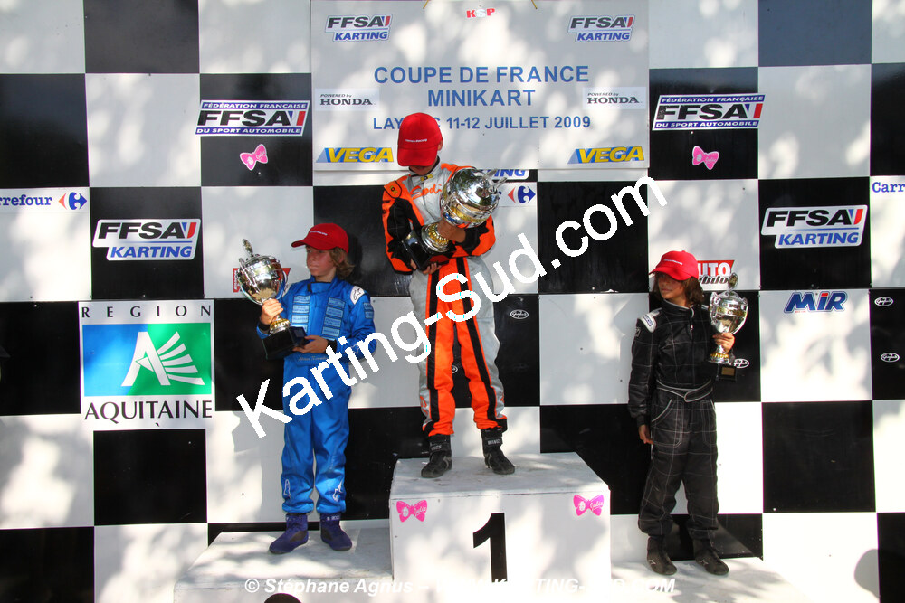 11 & 12/07/2009 : Coupe de France Minikart et Féminin à Layrac (photos Stéphane Agnus) 2009 — karting