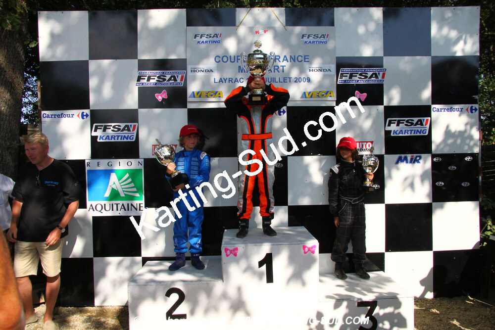 11 & 12/07/2009 : Coupe de France Minikart et Féminin à Layrac (photos Stéphane Agnus) 2009 — karting