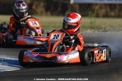 Luca ANTONUCCI — 22-23/08/2009 : Championnat de France Minime/Cadet à Lavelanet (photos Antoine Camblor) 2009 — karting