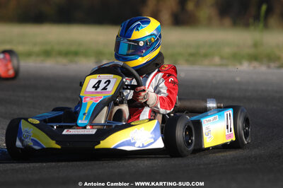 Thomas LAURENT — 22-23/08/2009 : Championnat de France Minime/Cadet à Lavelanet (photos Antoine Camblor) 2009 — karting