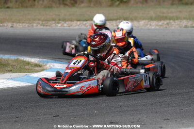 Maxime CHASSAGNE — 22-23/08/2009 : Championnat de France Minime/Cadet à Lavelanet (photos Antoine Camblor) 2009 — karting